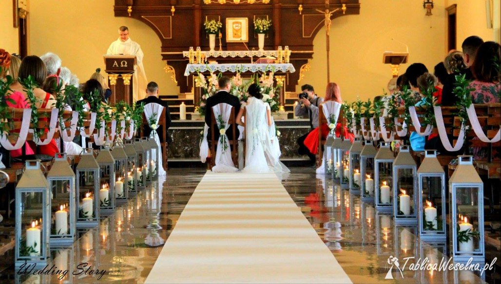 dekoracje ślubne, dekoracja sali, kościoła, auta, wiązanka ślubna