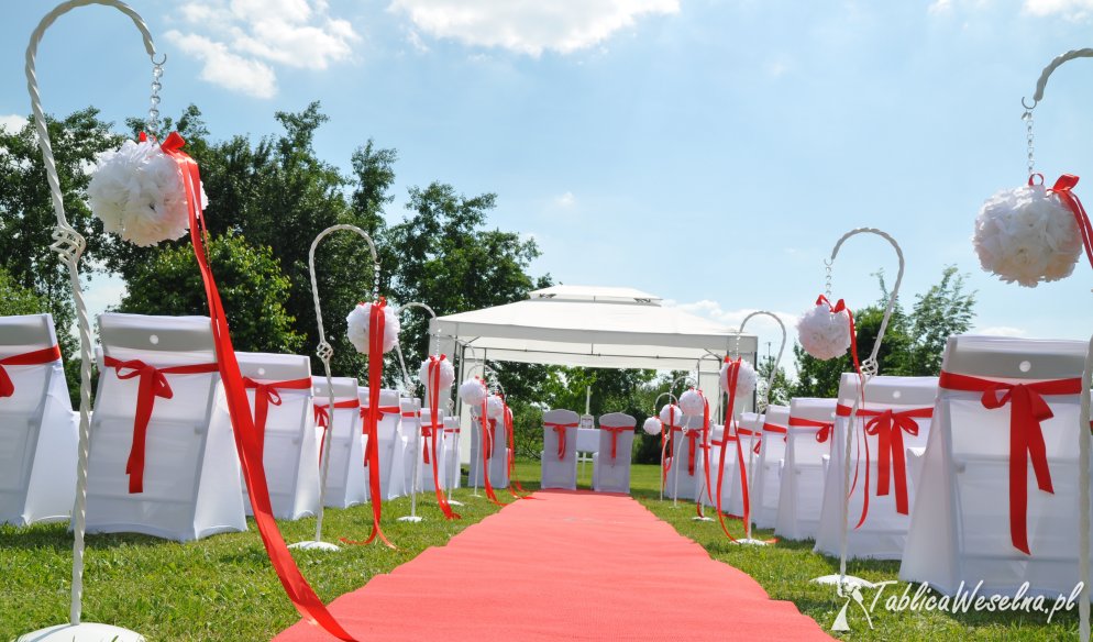 Kompleksowa aranżacja ślubów w plenerze dekoracje   
