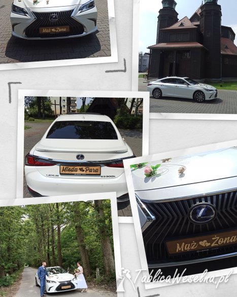 Auto do ślubu Lexus